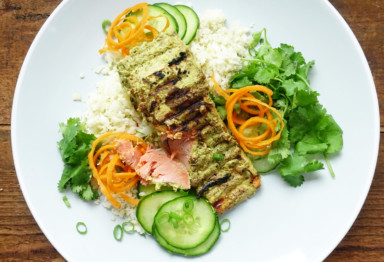 Easy Baked Tandoori Salmon recipe
